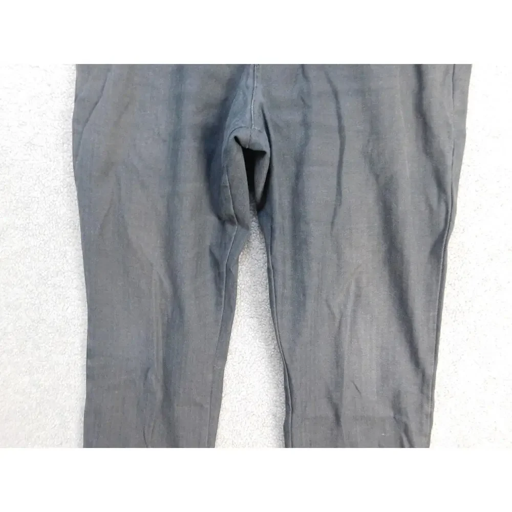 Vermonti Milan Mens Gray Slacks Trousers Pockets Dress Pants Size 36